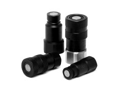 Flat face couplings