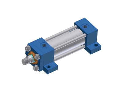 Cylindry hydrauliczne HCD - skręcane - ISO 6020/2