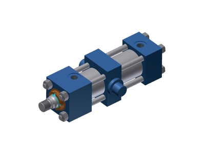 Cylindry hydrauliczne HCD - skręcane - ISO 6020/2