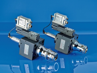 Proportional pressure control cartridges